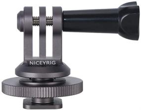 img 4 attached to NICEYRIG Bracket Applicable Monopod Mirrorless