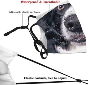 img 1 attached to Premium Prientomer Reusable Washable Filters Balaclava - Optimal Occupational Health & Safety Solution