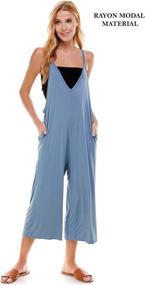 img 3 attached to 👗 The Perfect Blend of Comfort and Style: Loving People Loose Fit Jumpsuits