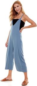 img 4 attached to 👗 The Perfect Blend of Comfort and Style: Loving People Loose Fit Jumpsuits