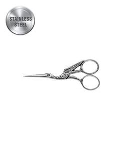 img 1 attached to 🧵 Stork Yarn Scissors: Ideal for Embroidery, Sewing Crafts, Home and Travel; Polished Decorative Desk Shears with Style