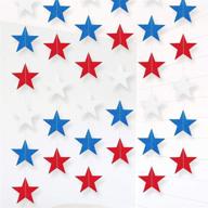 🎇 patriotic star party decorations - 8ct moon boat fourth of july supplies for a stellar celebration! logo