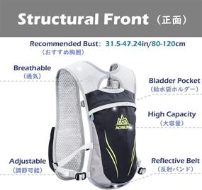 img 2 attached to TRIWONDER Outdoors Mochilas Marathoner Hydration