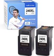 🖨️ mycartridge remanufactured ink cartridge replacement for canon 240xl pg-240xl 240 - 2 pack logo