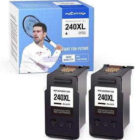 img 4 attached to 🖨️ MYCARTRIDGE Remanufactured Ink Cartridge Replacement for Canon 240XL PG-240XL 240 - 2 Pack