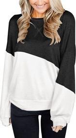 img 4 attached to Dbtanjy Womens Pullover Sweatshirts X Large Outdoor Recreation