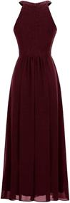 img 1 attached to Dressystar Bridesmaid XL Dark Red Women's Clothing: Elegant & Stylish Ensemble for Special Occasions