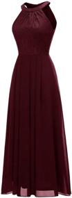img 3 attached to Dressystar Bridesmaid XL Dark Red Women's Clothing: Elegant & Stylish Ensemble for Special Occasions