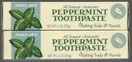 trader joes anticavity peppermint toothpaste logo