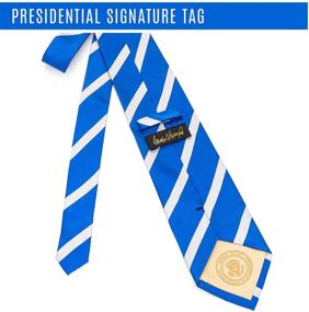 img 2 attached to 🎩 The Exclusive Donald Trump Signature Striped Presidential Collection: Craftsmanship at its Best