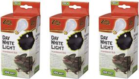 img 2 attached to Zilla 100W Day White Incandescent Reptile Terrarium Heat Lamp (Pack of 3)