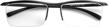 titanium rimless eyeglasses business prescription logo