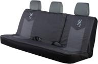 🚗 browning water resistant car, truck, and suv seat covers - universal front and bench seat protection logo