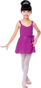 img 1 attached to 🩰 kilofly 3pc Girls Ballerina Sheer Wrap Ballet Tutu Dress Dance Skirts Value Pack - Delightful Outfits for Dance Enthusiasts