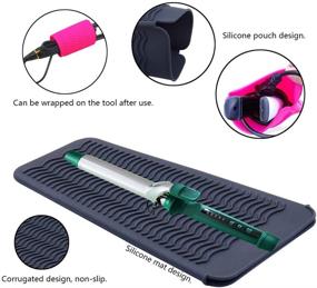 img 2 attached to Resistant Silicone Portable Straightener Appliances