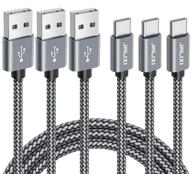 💡 jalixi 3-pack 3ft usb c cable: fast charging cord for galaxy note 20/s20/lg v60 and more logo