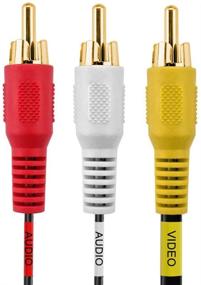 img 1 attached to 📺 Premium 3 RCA Composite Video Audio Cable