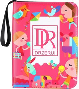 img 3 attached to 📚 DRZERUI 300-Pocket Binder for Animal Crossing Mini Amiibo Cards – Holds 300 ACNH NFC Tag Game Mini Cards (Pink)