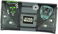 👛 stylish and secure: star wars rogue one empire junior's flap wallet logo