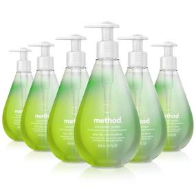 img 4 attached to Method Gel Hand Wash, Cucumber Water, 12 oz, 6 pack - Find Varying Packaging Options