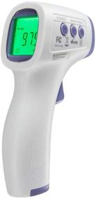 img 4 attached to HoMedics Non-Contact Infrared Forehead Thermometer: Fast, Accurate Results with High-Fever Alert!
