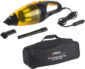 img 2 attached to 🌀 WaganTech 7207 12V Cyclone Auto Vacuum Cleaner