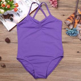 img 1 attached to Inhzoy Toddler Camisole Sweetheart Practice Sports & Fitness for Other Sports