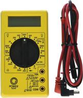 🌡️ ge 50953 17-range 6-function digital multimeter: accurate testing device in yellow shade logo