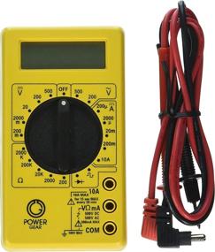 img 4 attached to 🌡️ GE 50953 17-Range 6-Function Digital Multimeter: Accurate Testing Device in Yellow Shade