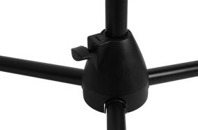 img 1 attached to 🎤 On-Stage MS7700B Tripod Microphone Stand: Sturdy and Adjustable for Superior Performance