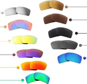 img 2 attached to Oak Ban Replacement Sunglasses Multi Titanium Polarized