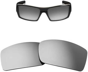 img 4 attached to Oak Ban Replacement Sunglasses Multi Titanium Polarized