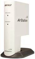 buffalo technology airstation wla-g54c: 54mbps wireless compact repeater bridge-g for enhanced connectivity logo