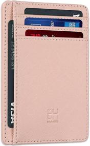 img 4 attached to 🧳 GH Minimalist Leather Wallet: Stylish Blocking Men's Accessory in Wallets, Card Cases & Money Organizers