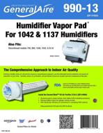 💧 optimize your generalaire 990-13 humidifier with this high-quality water filter логотип