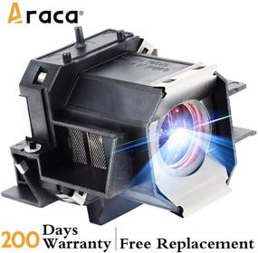 img 3 attached to 🔦 ELPLP39 / V13H010L39 Replacement Projector Lamp with Housing for Epson EMP-TW1000 TW700 TW2000 Home Cinema 1080 1080UB - Araca Projector Lamp