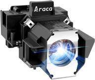 🔦 elplp39 / v13h010l39 replacement projector lamp with housing for epson emp-tw1000 tw700 tw2000 home cinema 1080 1080ub - araca projector lamp logo