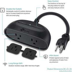 img 2 attached to 🏠 Kasa Smart Resistance Certified KP400P2: Enhance Your Home Automation with Advanced Features