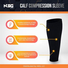 img 2 attached to NSG Sports Compression Recovery Maternity