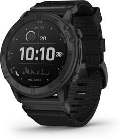 img 4 attached to 🌞 Enhanced Solar-Powered Garmin tactix Delta: Specialized Tactical Watch, Built to Military Standards, Night Vision Compatible, Black