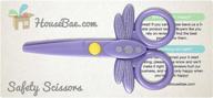 dragonfly child safety scissors purple logo