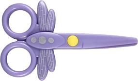 img 3 attached to Dragonfly Child Safety Scissors Purple