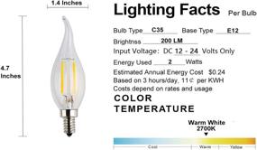 img 2 attached to 💡 OPALRAY Candelabra Dimmable Incandescent Replacement: The Ultimate Industrial Electrical Solution