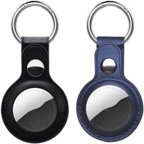 img 4 attached to 🔑 Набор из 2 Air Tags - Совместим с Air Tags 2021 - Ключ для поиска AirTag - Усиленная сила сигнала - В комплекте карабин - Безопасное, защищенное от потери и царапин - Портативное и легко моющееся