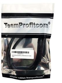 img 1 attached to Кабель-адаптер TeamProfitcom Dual Mini 6 Pin to 8 Pin PCI Express Video Card Power для Mac Pro Tower/Power Mac G5 15-дюймов с плетеным оплетением.