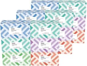 img 4 attached to 🧻 Solimo Facial Tissues - Pack of 18 Flat Boxes, 160 Tissues per Box (2880 Tissues Total) by Amazon Brand