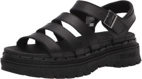 img 4 attached to Skechers Women's Fisherman Sandal 👡 with Platform Sole - Women's Shoes