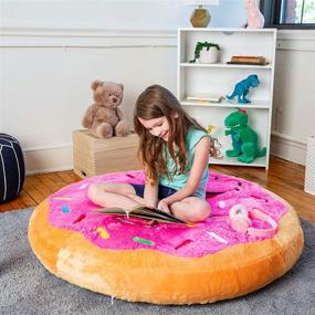 img 3 attached to Kids’ Good Banana Donut Floor Floatie: Fun and Safe Water Toy for Your Little Ones