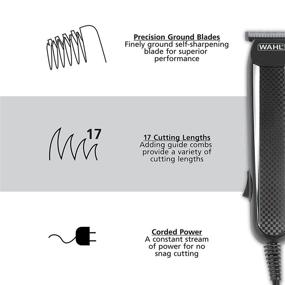 img 2 attached to Набор для стрижки бороды Wahl PowerPro сетевой, для мужчин, уход за лицом и телом - модель 9686: идеально подойдет для бороды, усов, щетины, ушей, носа.