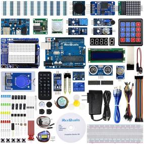 img 4 attached to REXQualis Ultimate Arduino UNO R3 Starter Kit - Comprehensive Tutorial Included, Arduino IDE Compatible (67 Items)